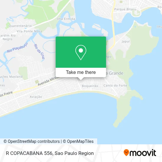 R COPACABANA 556 map