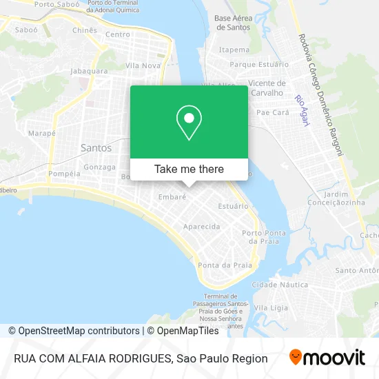 RUA COM ALFAIA RODRIGUES map