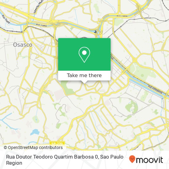 Mapa Rua Doutor Teodoro Quartim Barbosa 0