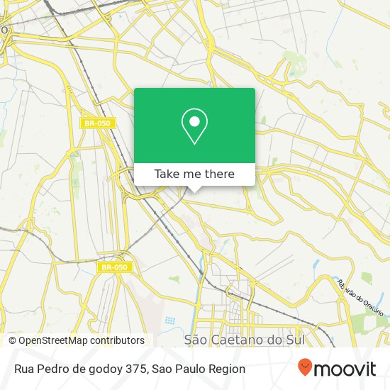 Rua Pedro de godoy  375 map