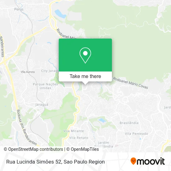 Rua Lucinda Simões 52 map