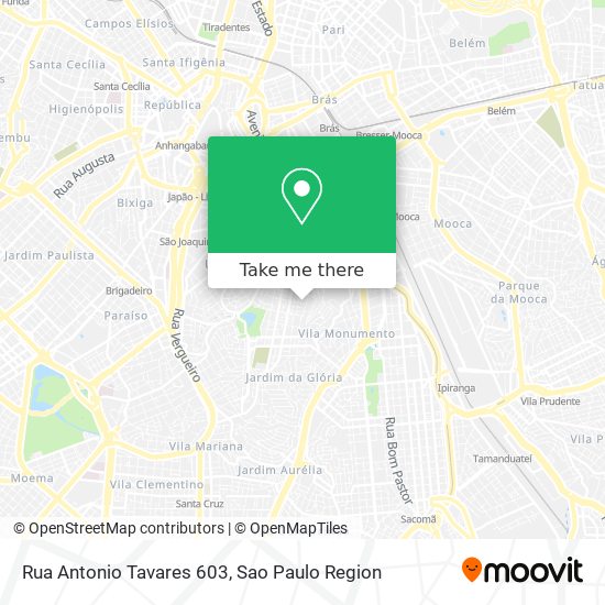 Rua Antonio Tavares  603 map