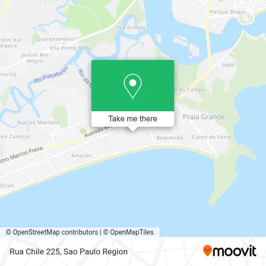 Rua Chile 225 map