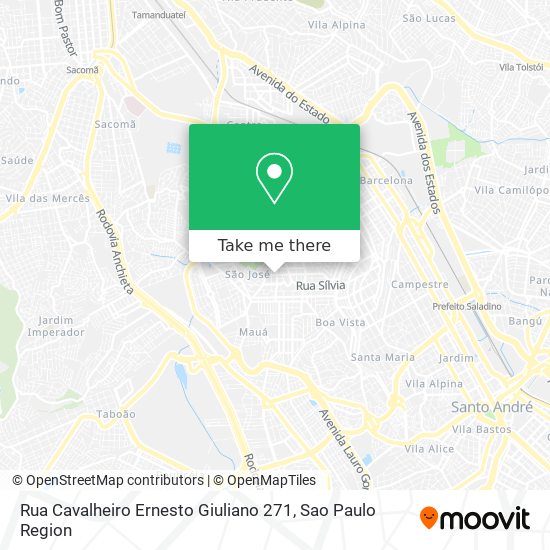 Rua Cavalheiro Ernesto Giuliano 271 map