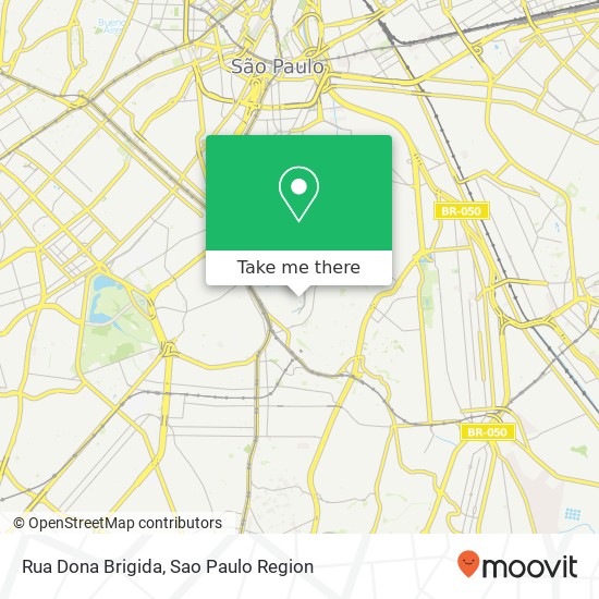 Rua Dona Brigida map