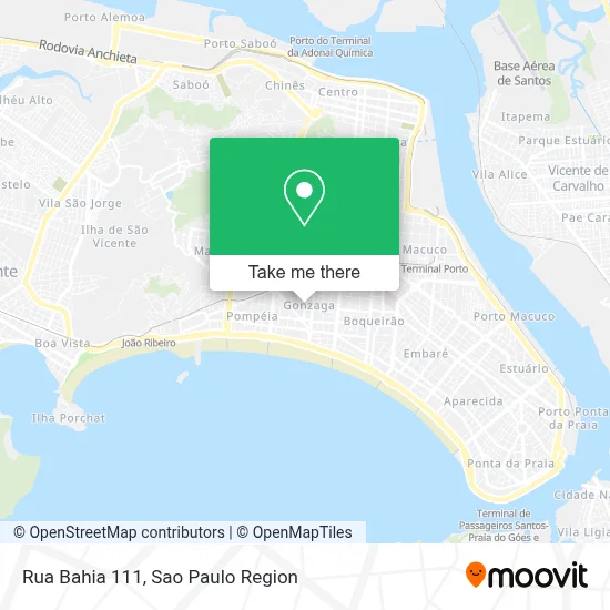 Rua Bahia 111 map