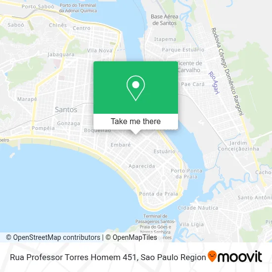 Rua Professor Torres Homem  451 map