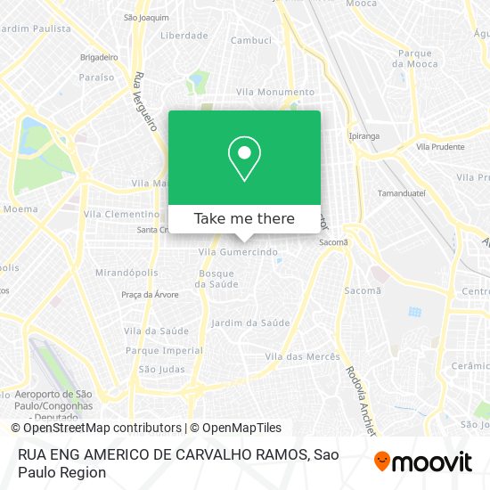 RUA ENG  AMERICO DE CARVALHO RAMOS map