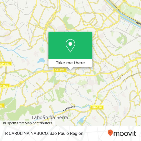 R  CAROLINA NABUCO map