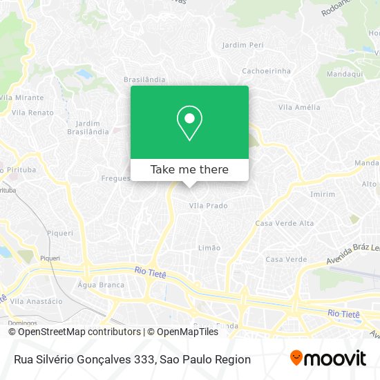 Rua Silvério Gonçalves 333 map