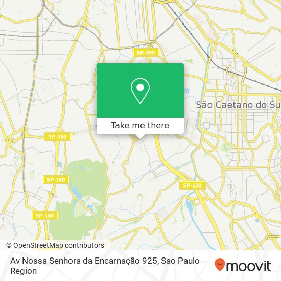 Av  Nossa Senhora da Encarnação  925 map