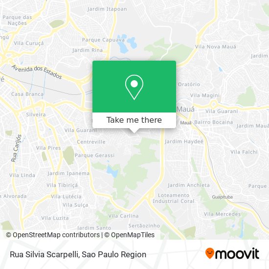 Rua Silvia Scarpelli map