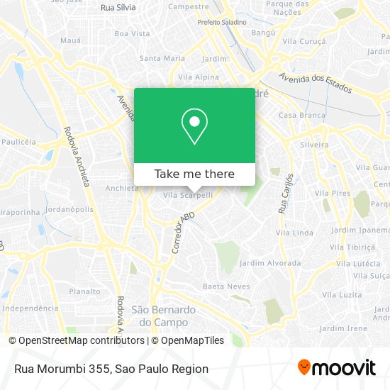 Rua Morumbi 355 map