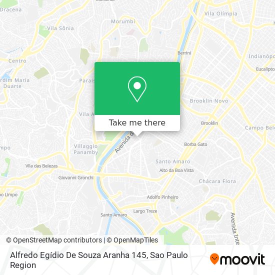 Alfredo Egídio De Souza Aranha 145 map