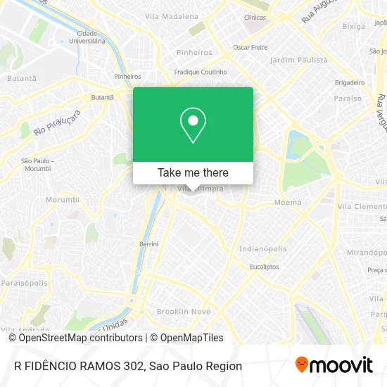 R FIDÊNCIO RAMOS 302 map