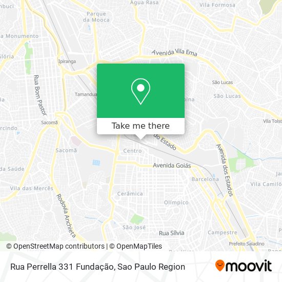 Rua Perrella  331   Fundação map