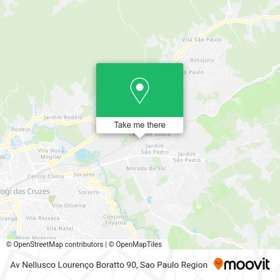 Av  Nellusco Lourenço Boratto  90 map