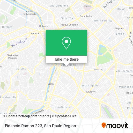 Fidencio Ramos 223 map