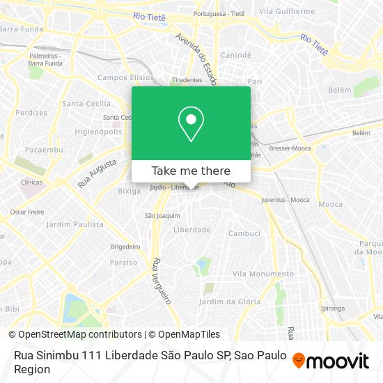 Rua Sinimbu  111   Liberdade   São Paulo   SP map