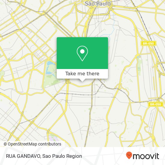 Mapa RUA GANDAVO