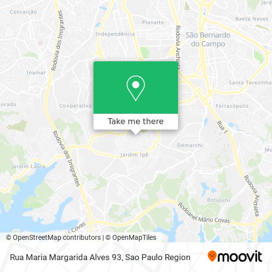 Rua Maria Margarida Alves 93 map