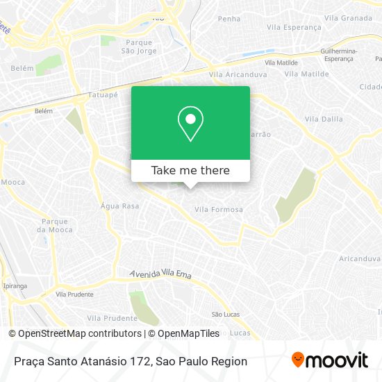 Praça Santo Atanásio 172 map