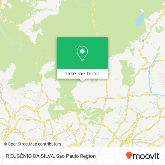 R EUGÊNIO DA SILVA map