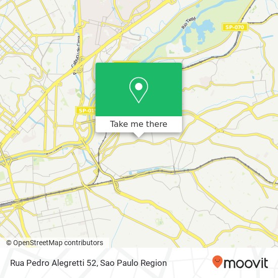 Mapa Rua Pedro Alegretti 52
