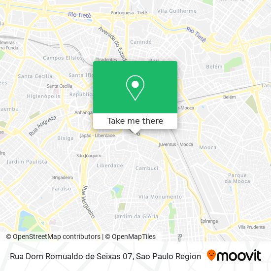 Rua Dom Romualdo de Seixas  07 map