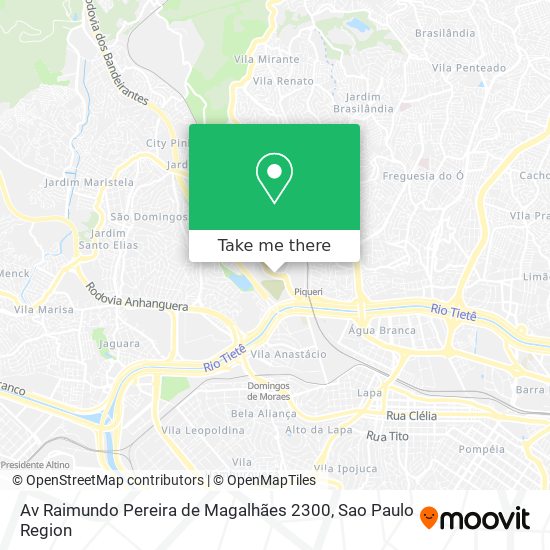 Av  Raimundo Pereira de Magalhães  2300 map