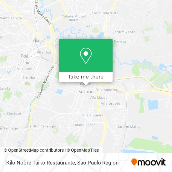 Kilo Nobre Taikô Restaurante map