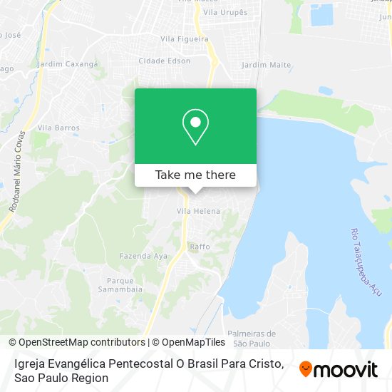 Mapa Igreja Evangélica Pentecostal O Brasil Para Cristo