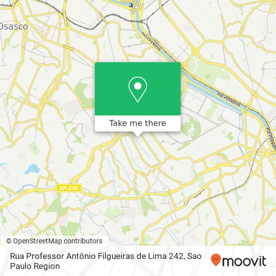 Rua Professor Antônio Filgueiras de Lima 242 map