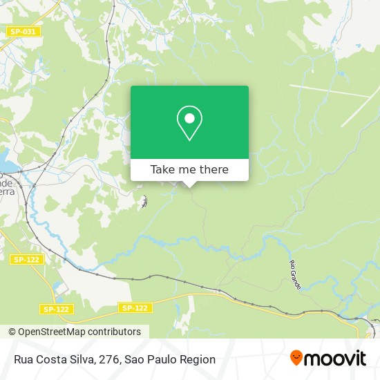Mapa Rua Costa Silva, 276