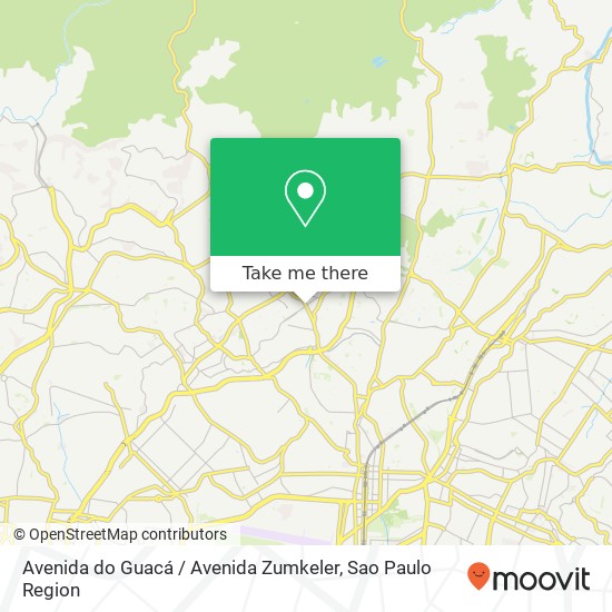 Avenida do Guacá / Avenida Zumkeler map