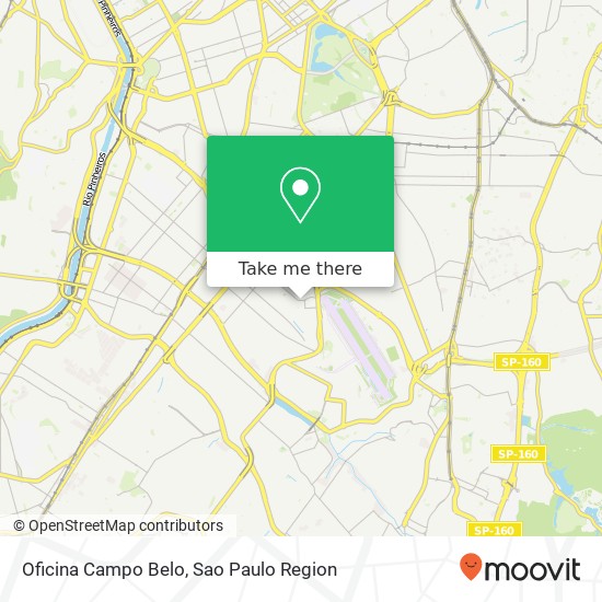 Oficina Campo Belo map
