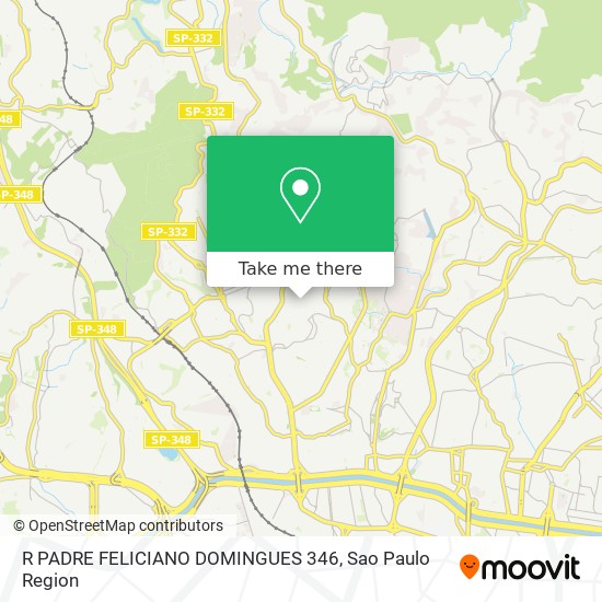 R PADRE FELICIANO DOMINGUES 346 map