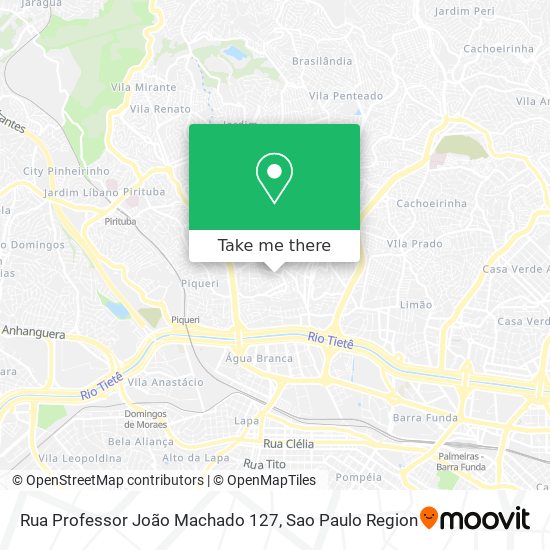 Rua Professor João Machado  127 map