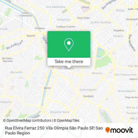 Rua Elvira Ferraz  250   Vila Olimpia  São Paulo   SP map