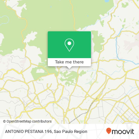 ANTONIO PESTANA 196 map