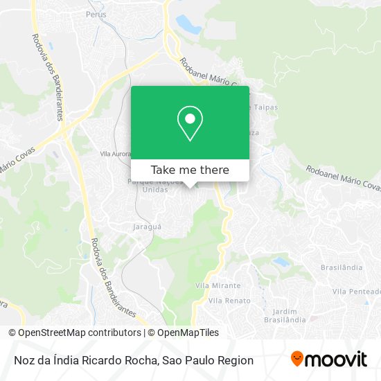 Noz da Índia Ricardo Rocha map