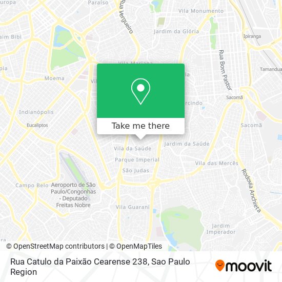 Mapa Rua Catulo da Paixão Cearense 238