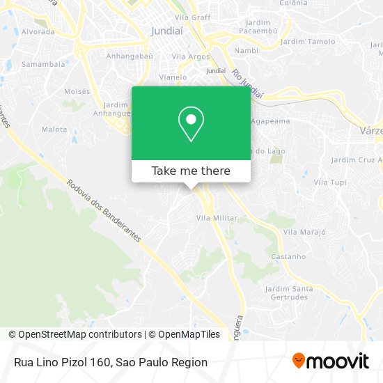 Rua Lino Pizol 160 map