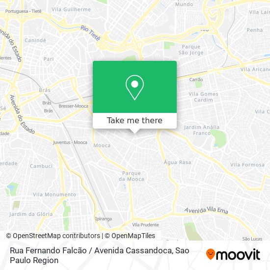 Rua Fernando Falcão / Avenida Cassandoca map