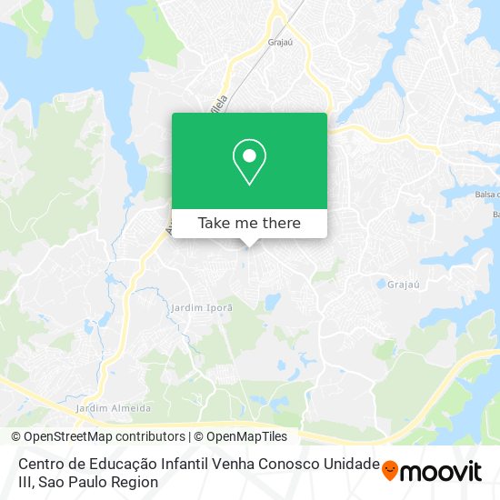 Centro de Educação Infantil Venha Conosco Unidade III map