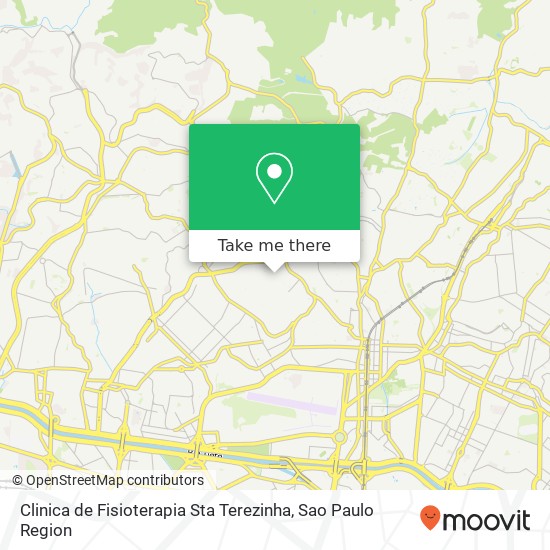 Clinica de Fisioterapia Sta Terezinha map