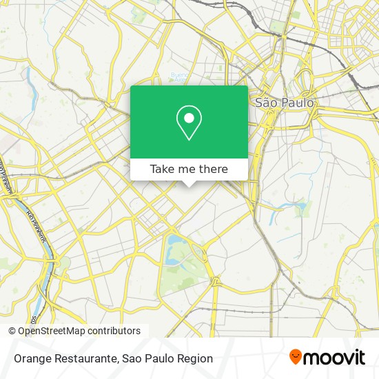 Mapa Orange Restaurante