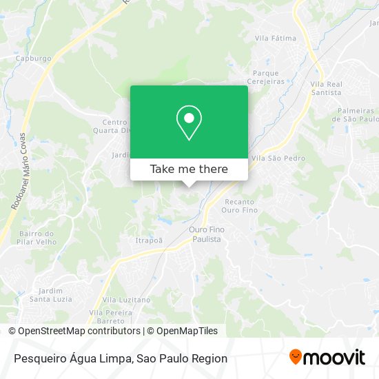 Pesqueiro Água Limpa map