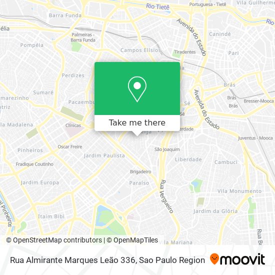 Rua Almirante Marques Leão 336 map