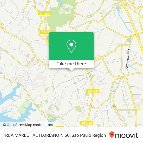 RUA MARECHAL FLORIANO N  50 map